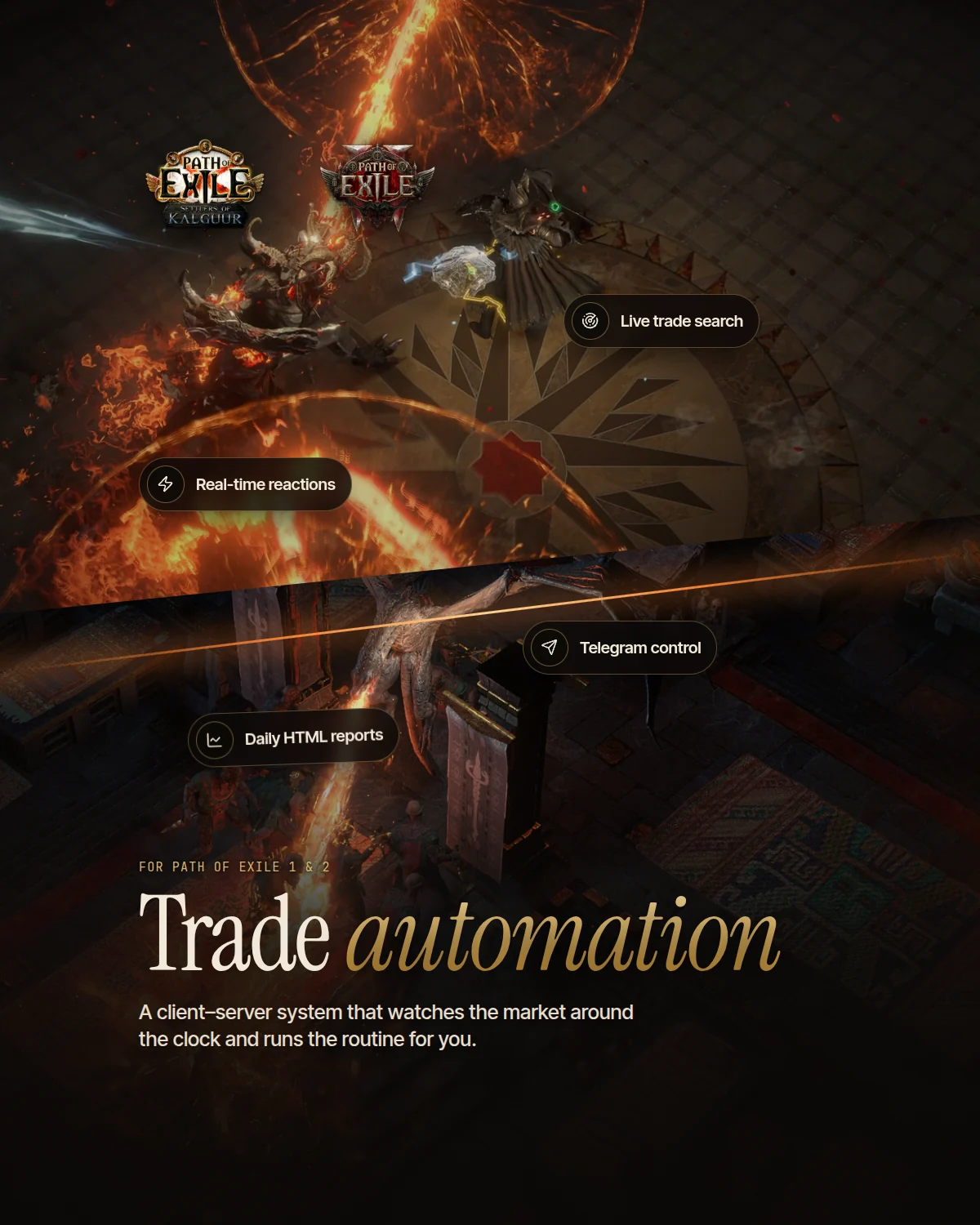 PoE Automation — trade automation for Path of Exile 1 and 2